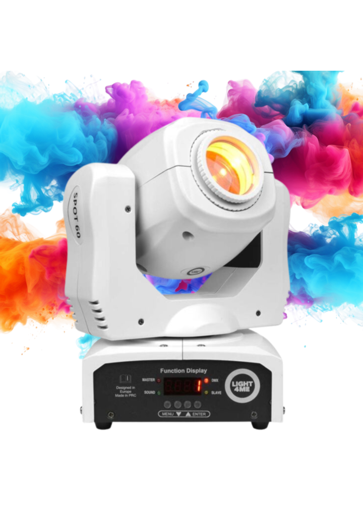 LIGHT4ME MINI SPOT 60 WH MKIII głowica ruchoma LED spot