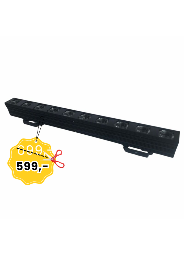LIGHT4ME PIXEL 1020 RGBA listwa oświetleniowa belka LED oświetlenie sceniczne 10x20W SMD5060