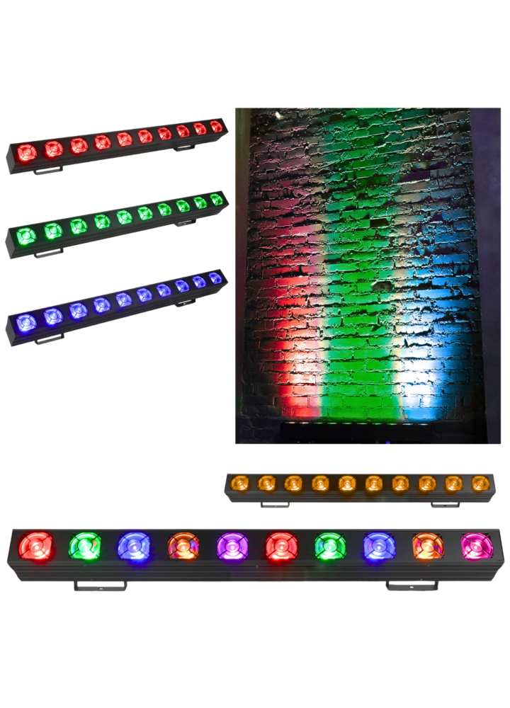 LIGHT4ME PIXEL 1020 RGBA LED bar lighting bar stage lighting 10x20W SMD5060