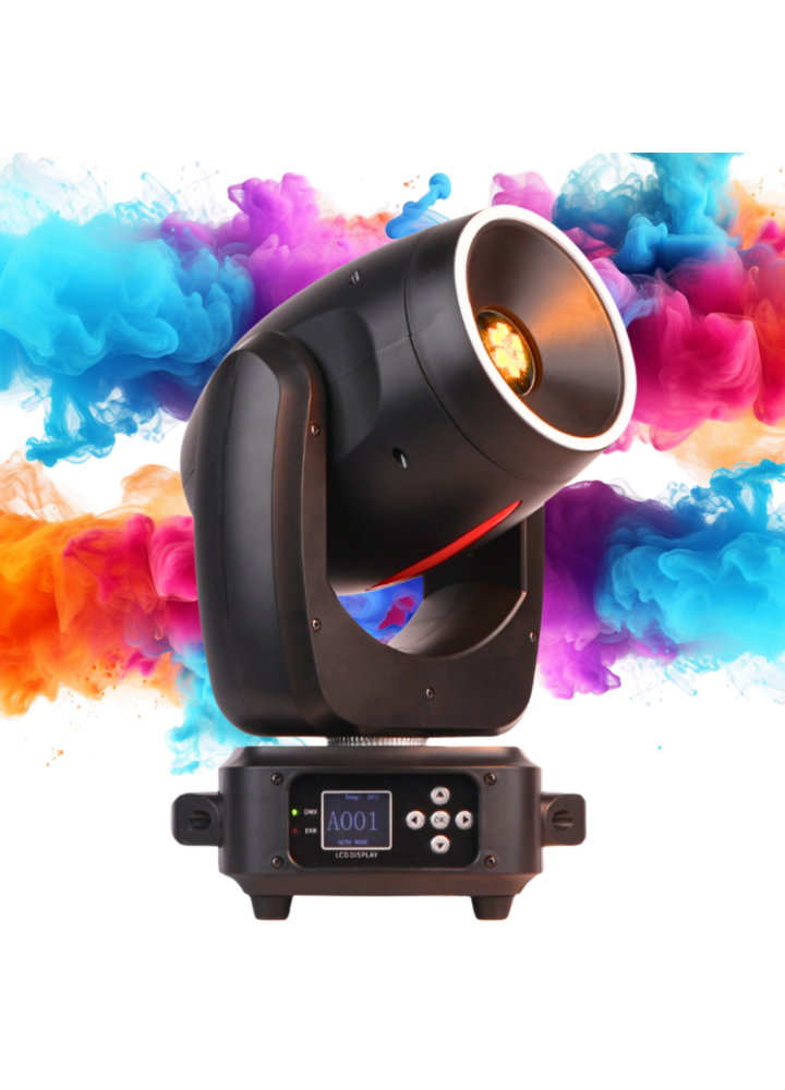LIGHT4ME RED LINE SPOT 120W głowica ruchoma LED oświetlenie sceniczne