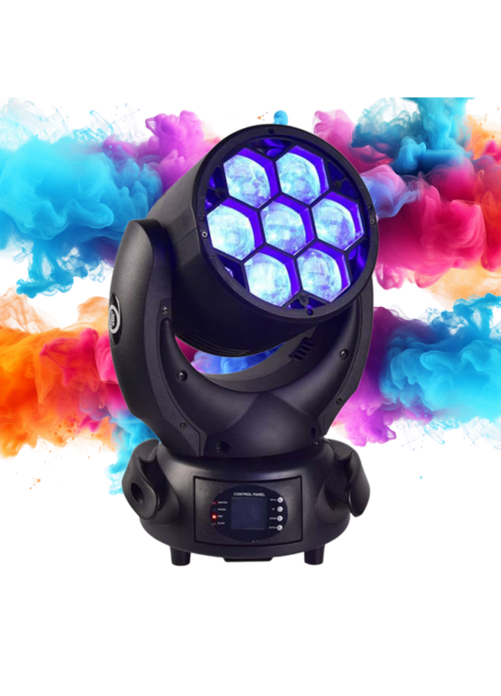 LIGHT4ME ROBO ZOOM WASH 740 głowica ruchoma LED RGBW