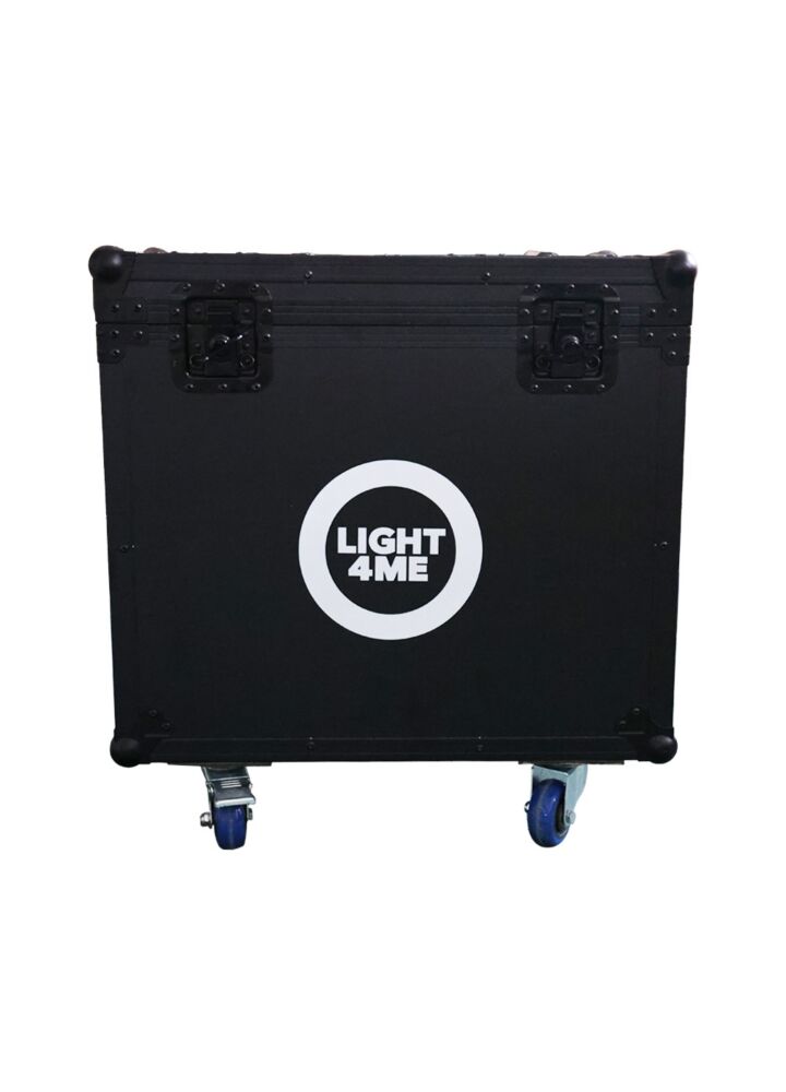LIGHT4ME SKY FX 19x40W CASE 2IN1 skrzynia transportowa na 2 głowice ruchome akcesoria 4 kółka mechanizm blokady