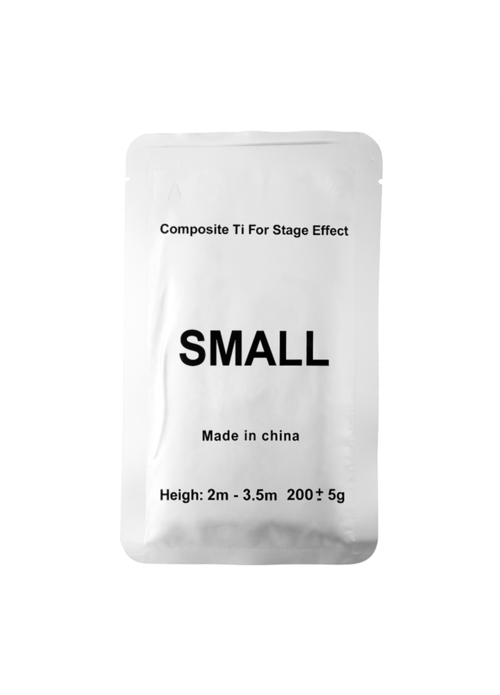 LIGHT4ME SPARKIE POWDER granulat pirotechniczny do wytwornicy iskier na bazie tytanu 200 g emisja iskier do 3,5 m