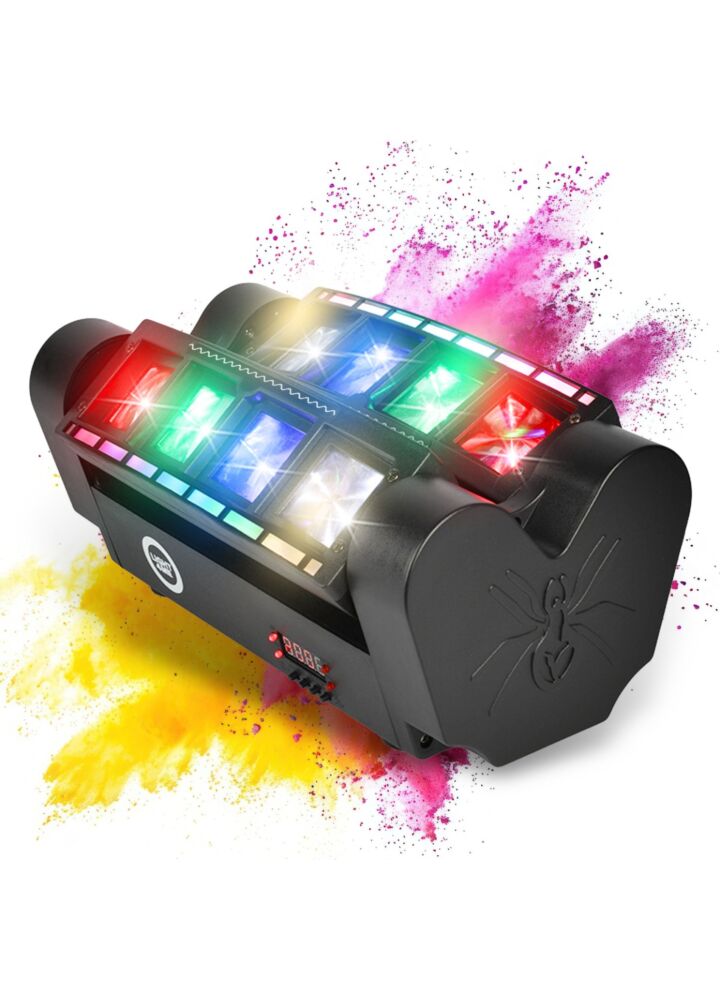 LIGHT4ME SPIDER STRIPE efekt LED disco stroboskop