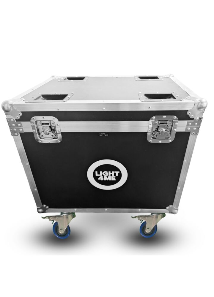 LIGHT4ME STARWASH 37x15W CASE 2IN1 skrzynia transportowa na 2 głowice ruchome przegroda na akcesoria 4 kółka mechanizm blokady