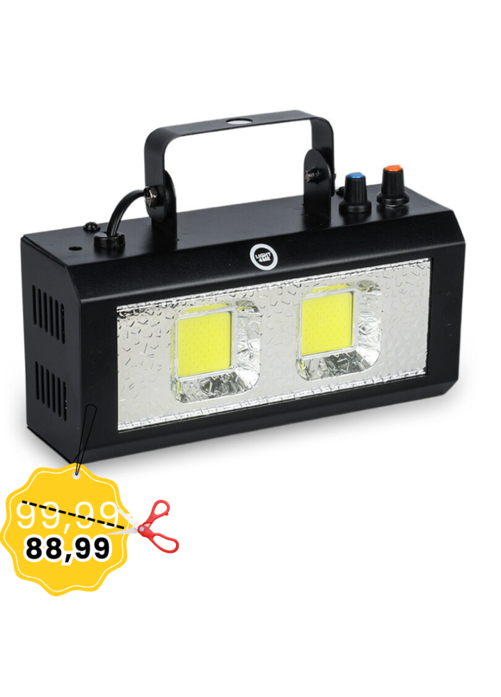 LIGHT4ME STROBE 40W stroboskop imprezowy dyskotekowy białe światło efekt świetlny LED