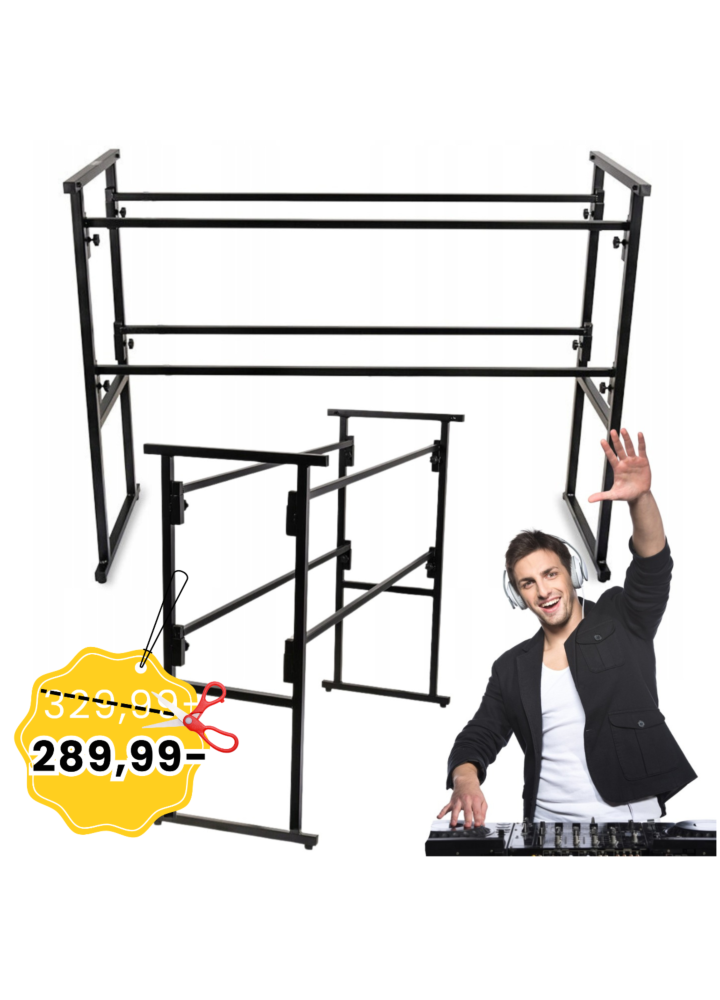 STAND4ME DJ120 MKII stanowisko statyw DJ 122 cm