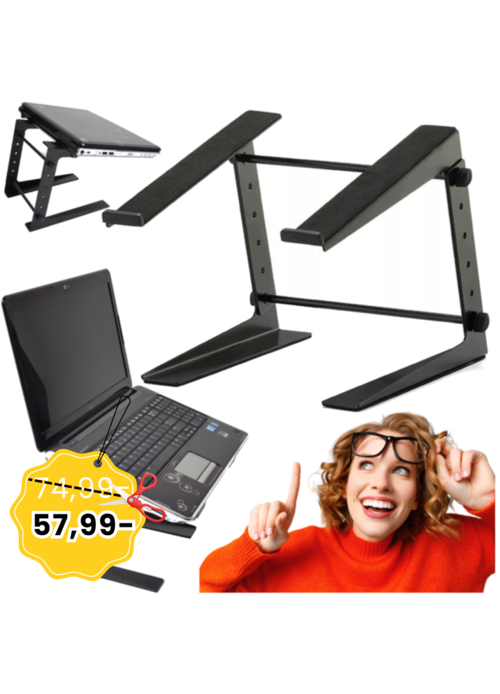 DNA LT1 statyw pod laptop kontroler mikser DJ