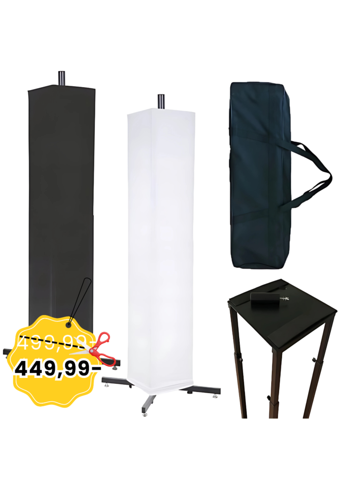 STAND4ME TOWER SET podstawa pod głowicę ruchomą kolumnę głośnikową zestaw