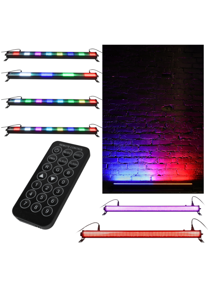 LIGHT4ME WASH BAR 240/16 IR SMD listwa oświetleniowa wall washer dekoracja światłem 240x1,5W RGB SMD5050 LED