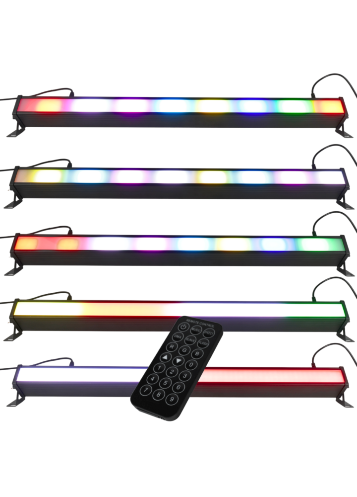 LIGHT4ME WASH BAR FROST IR SMD listwa oświetleniowa wall washer dekoracja światłem 192x1,5W RGB SMD5050 LED