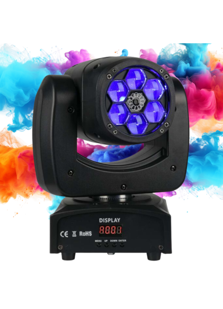 LIGHT4ME WIZARD głowica ruchoma LED FX efekt laser POWYSTAWOWY