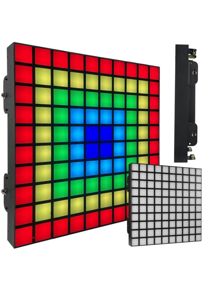 LIGHT4ME MATRIX PANEL 1010 RGB efekt świetlny oświetlenie klubowe dyskotekowe DJ na imprezę 700x0,2W SMD5050 LED