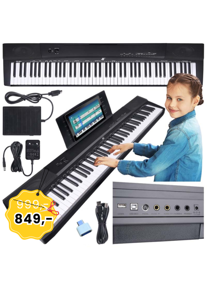 MK DP 881 pianino cyfrowe klawisze do nauki gry
