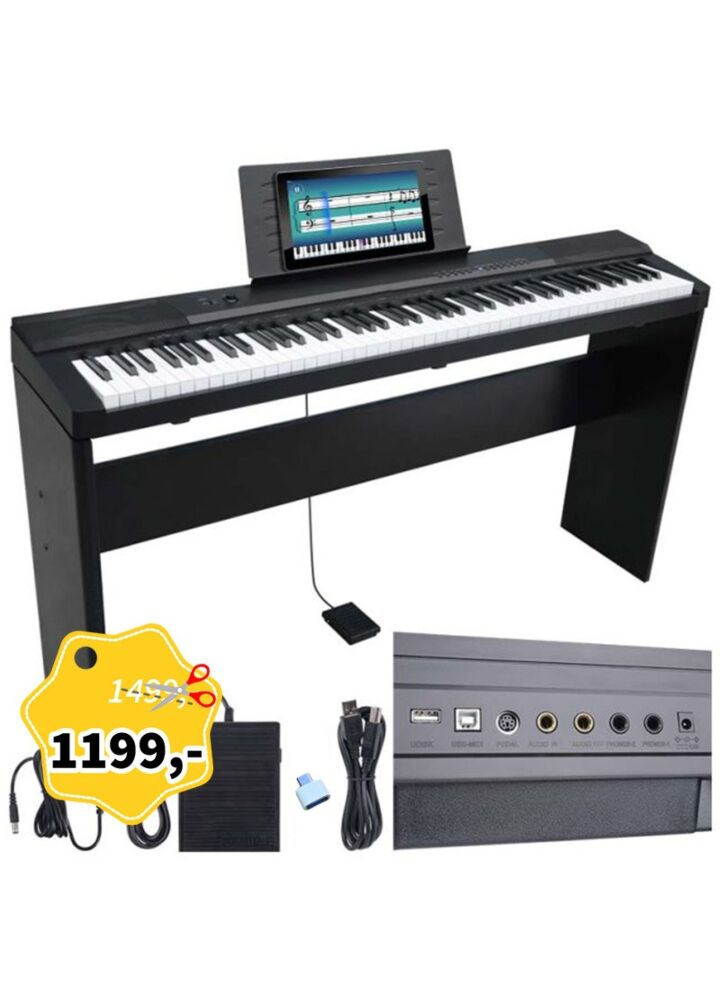 MK WP 881 pianino cyfrowe ze statywem drewnianym