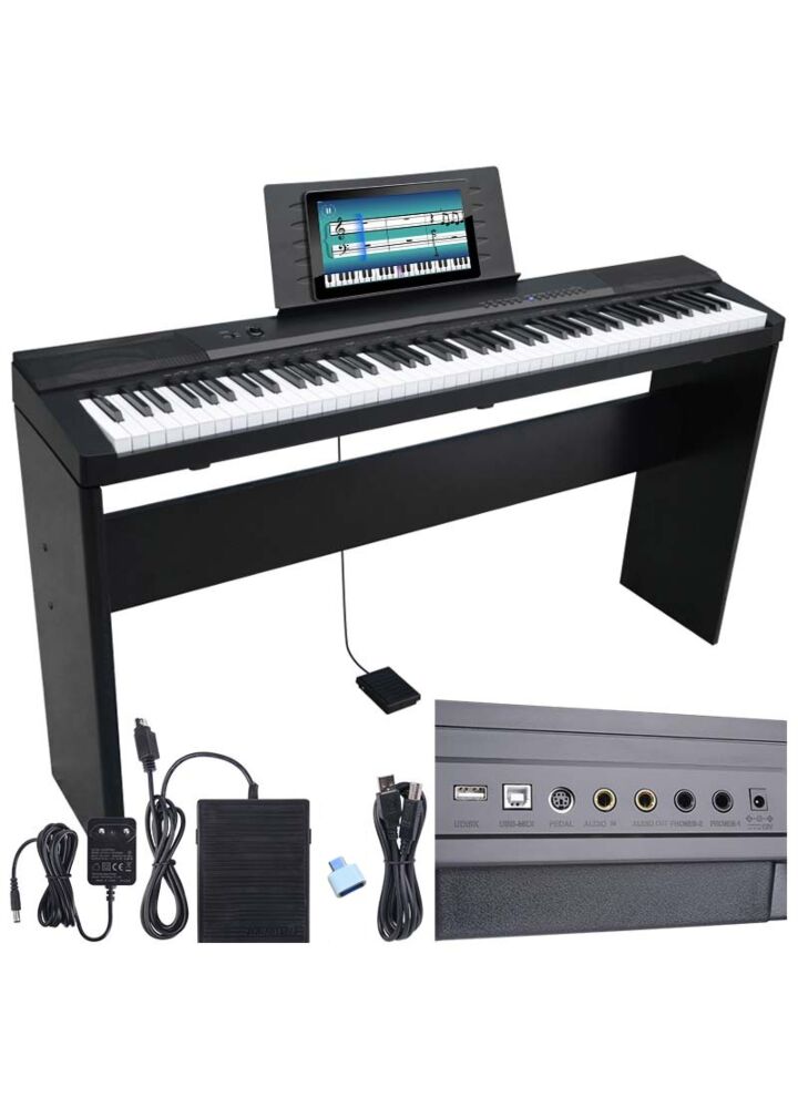 MK WP 881 digital piano with wooden stand