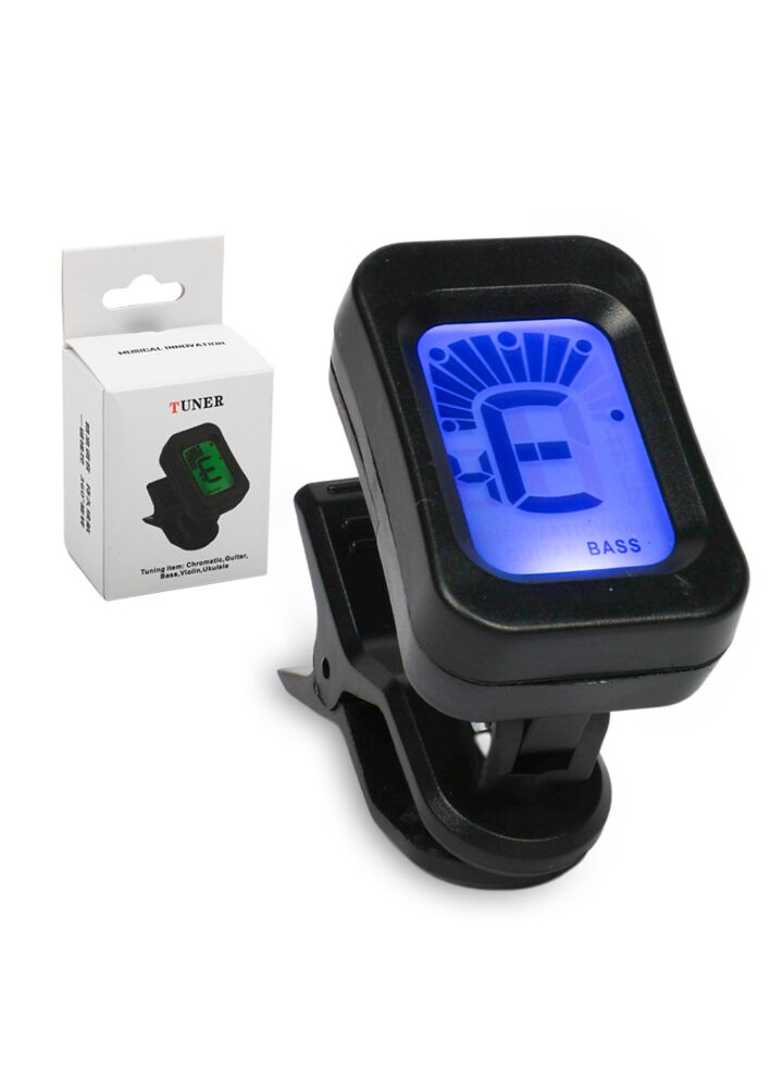 NN LT10 stroik tuner do gitary basu ukulele klips