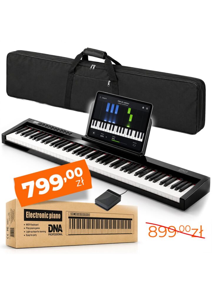 DNA SP 88 pianino cyfrowe klawisze Bluetooth MIDI