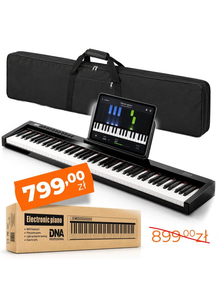 DNA SP 88 pianino cyfrowe klawisze Bluetooth MIDI