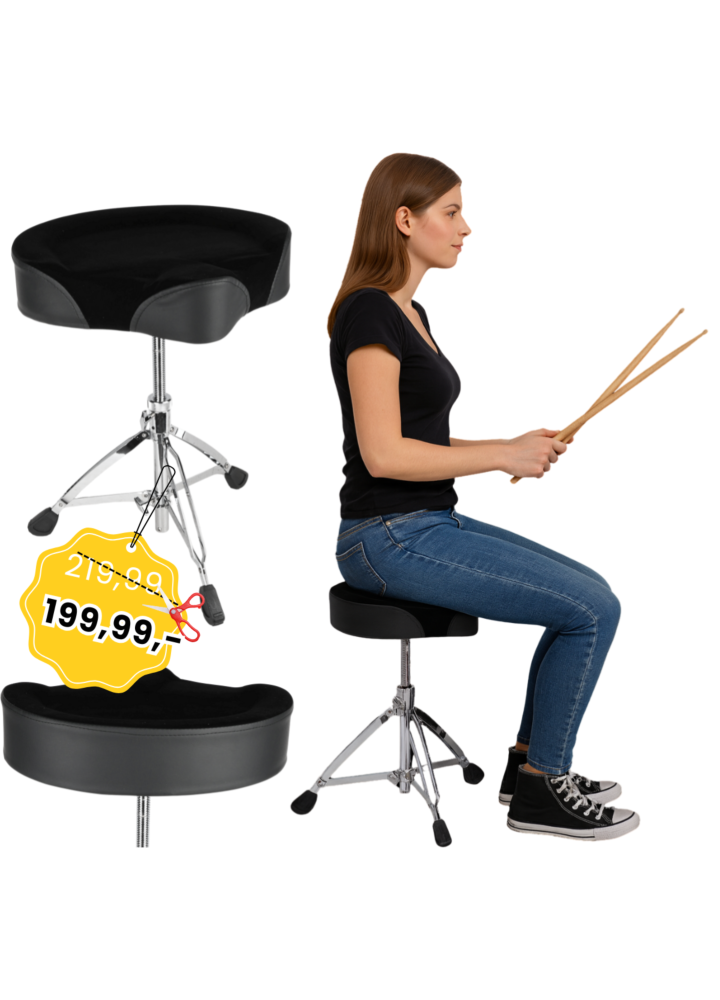 DNA THRONE 1 stołek perkusyjny siedzisko do perkusji taboret dla perkusisty