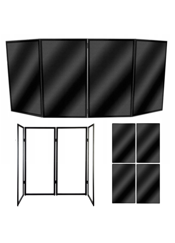 STAND4ME DJ SCREEN COMPACT BK folding screen