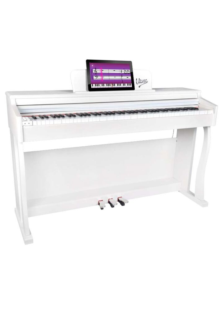 V-TONE BL-8808 WH pianino cyfrowe do nauki USB MIDI białe
