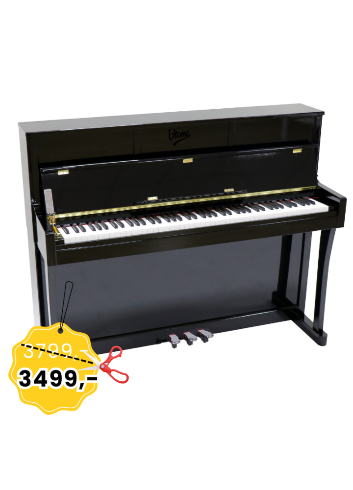 V-TONE BL-980 BK pianino cyfrowe stacjonarne czarne USB MIDI dwa wyjścia słuchawkowe wbudowane głośniki 2x25W