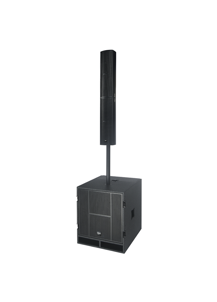 V-TONE BOOSTER profesjonalny aktywny słupkowy system nagłośnienia 760W RMS wzmacniacz DSP 2x1000W peak
