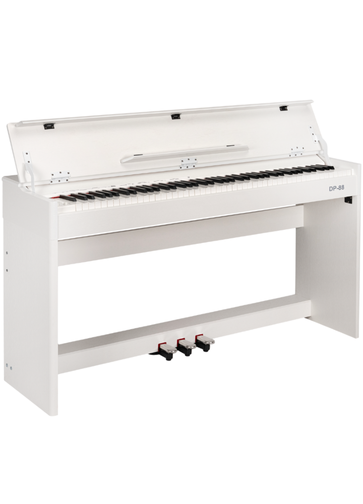 
V-TONE DP-88 WH białe pianino cyfrowe ze statywem drewnianym
