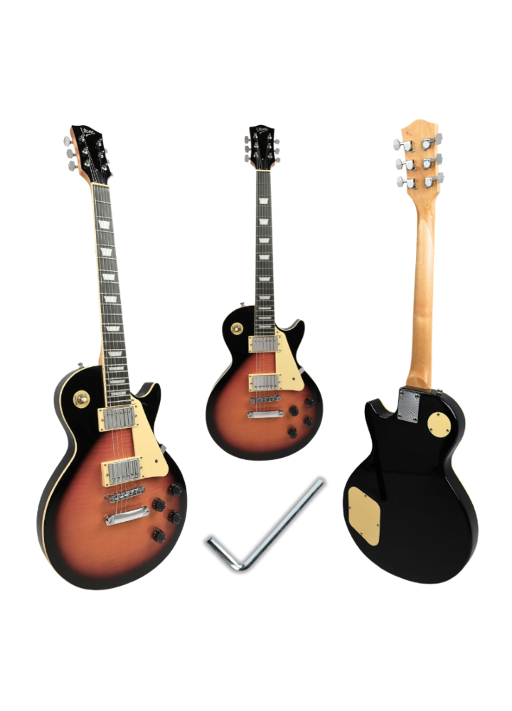 V-TONE GLP39 SBT gitara elektryczna 4/4 Les Paul 39" HH sunburst klucz imbusowy