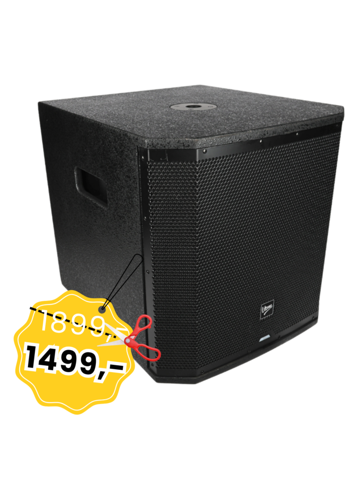 V-TONE OrionX 18 SUB profesjonalny sceniczny subwoofer aktywny bas 18" 400W RMS