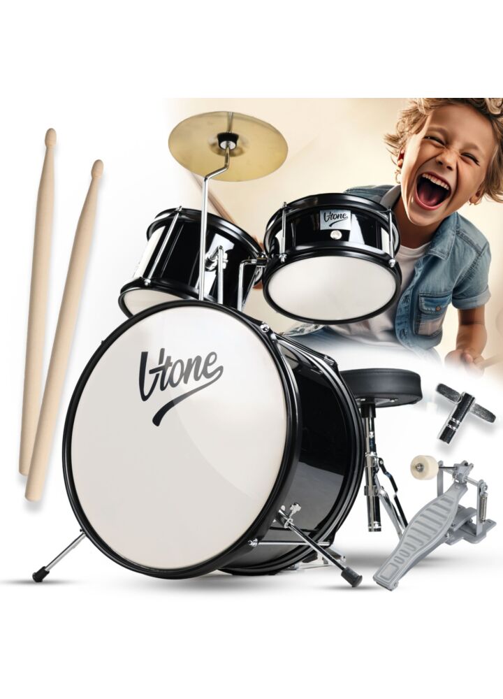 V-TONE VD JUNIOR BK perkusja akustyczna dla dzieci + stołek + pałeczki