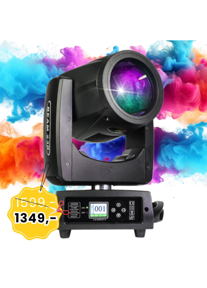 LIGHT4ME 7R SMART BEAM głowica ruchoma 230W lampowa