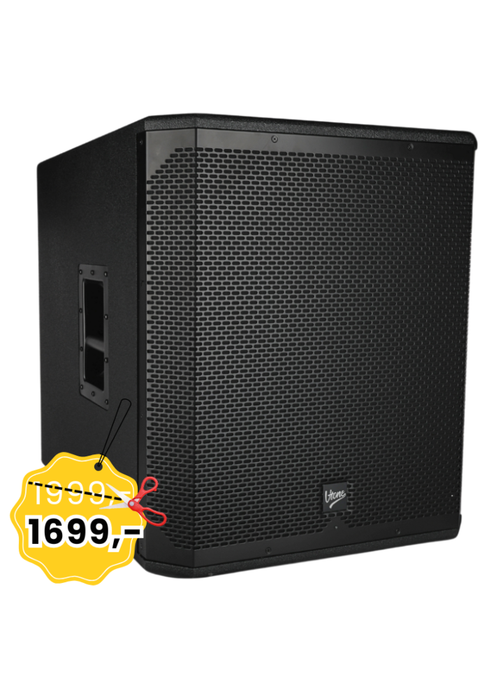 V-TONE WPS 18 subwoofer aktywny bas profesjonalny sceniczny 18" DSP 600W RMS