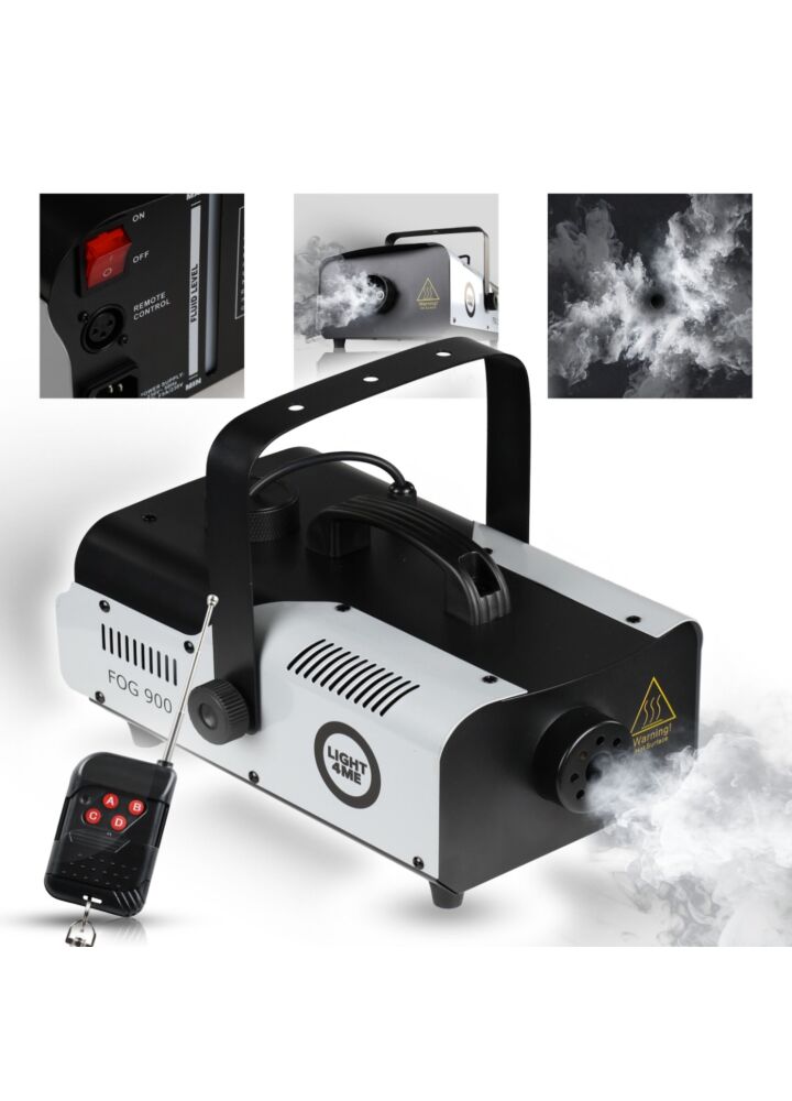 LIGHT4ME FOG 900 smoke fog machine remote control