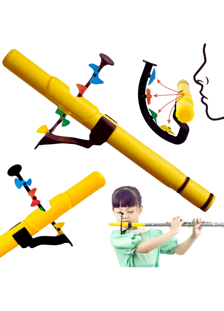 V-TONE FP1 główka narzędzie do ćwiczeń gry na flecie wiatraczki do kontroli kierunku strumienia powietrza