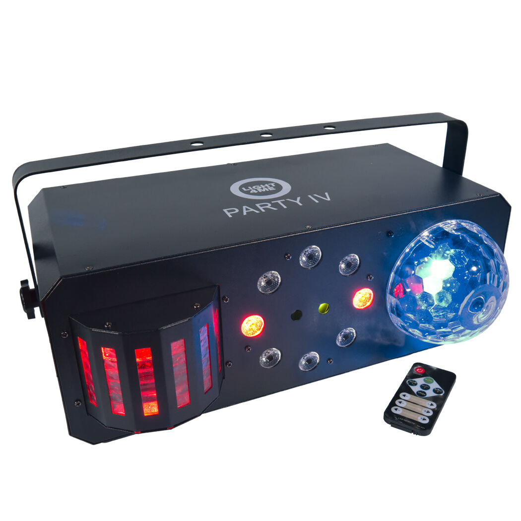 LIGHT4ME PARTY IV multieffect derby flower laser