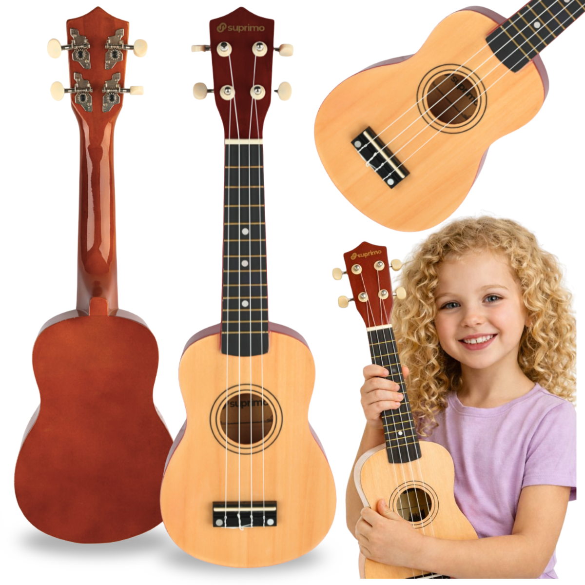 SUPRIMO UK21 NW ukulele sopranowe 21