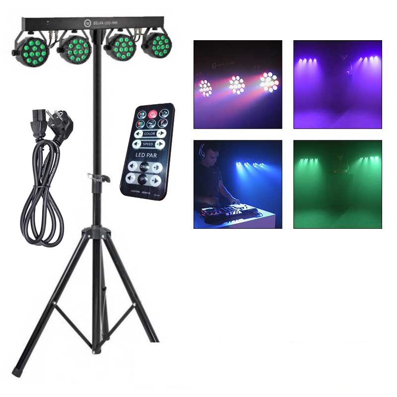 LIGHT4ME BELKA LED PAR zestaw oświetleniowy POWYSTAWOWY
