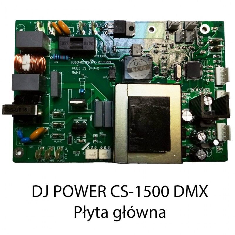 Z. DJ POWER CS-1500 DMX WYTWORNICA DYMU PŁYTA GŁÓW