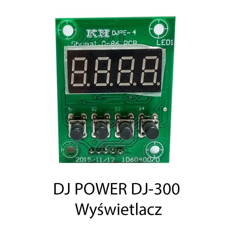 Z. DJ POWER DJ-300 wyświetlacz