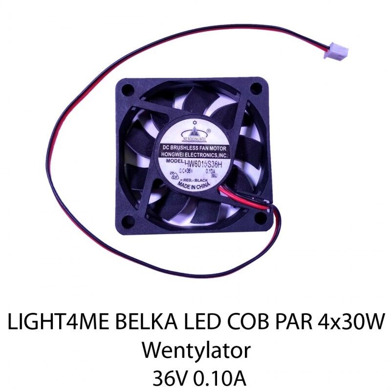 Z. LIGHT4ME BELKA LED COB PAR 4x30W WENTYLATOR