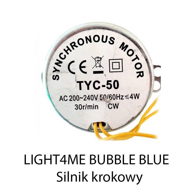 Z. LIGHT4ME BUBBLE BLUE SILNIK KROKOWY