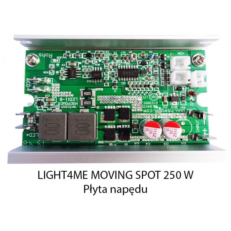 Z. LIGHT4ME MOVING SPOT 250 W PŁYTA NAPĘDU