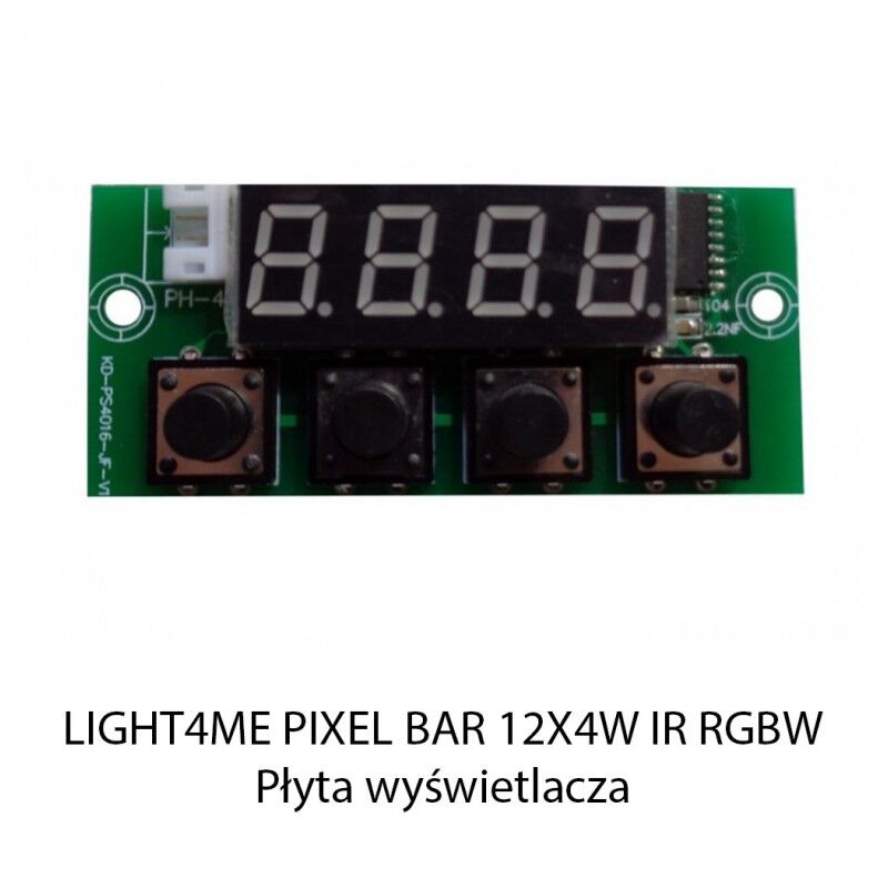 Z. LIGHT4ME PIXEL BAR 12x4W IR RGBW PŁYTA WYŚWIETL