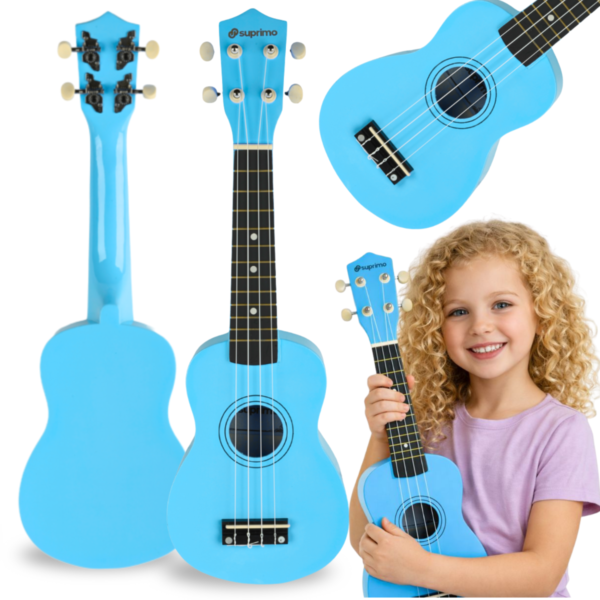 SUPRIMO UK21 LB ukulele sopranowe 21