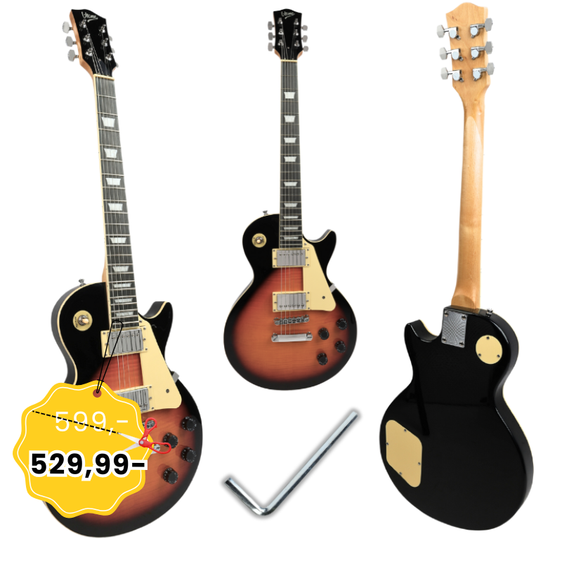 V-TONE GLP39 SBT gitara elektryczna 4/4 Les Paul 39