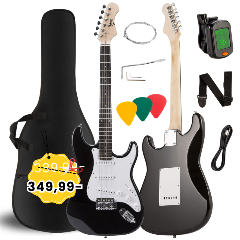 V-TONE EG 39 BK gitara elektryczna 4/4 stratocaster 39