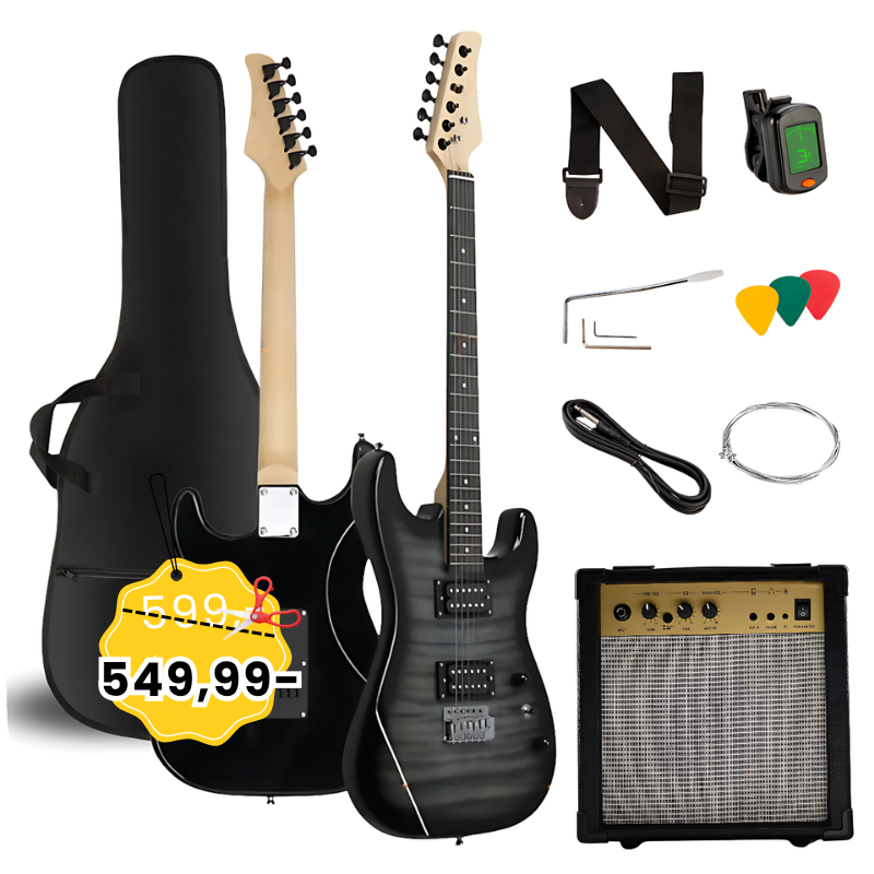 V-TONE EGW 39 GY gitara elektryczna 4/4 stratocaster 39