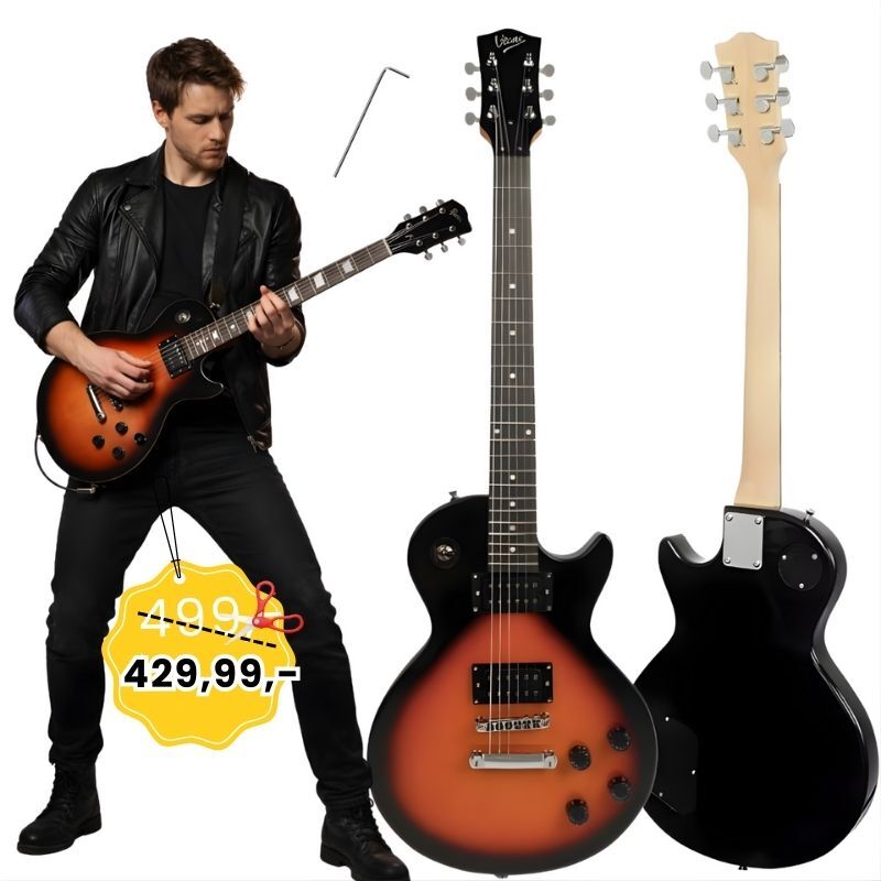 V-TONE ELP39 SB gitara elektryczna 4/4 Les Paul 39